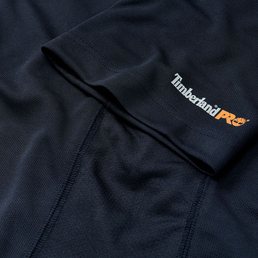 Polo Masculino - Timberland Wicking Good Shirt - HOGTW8234 - Azul Marinho